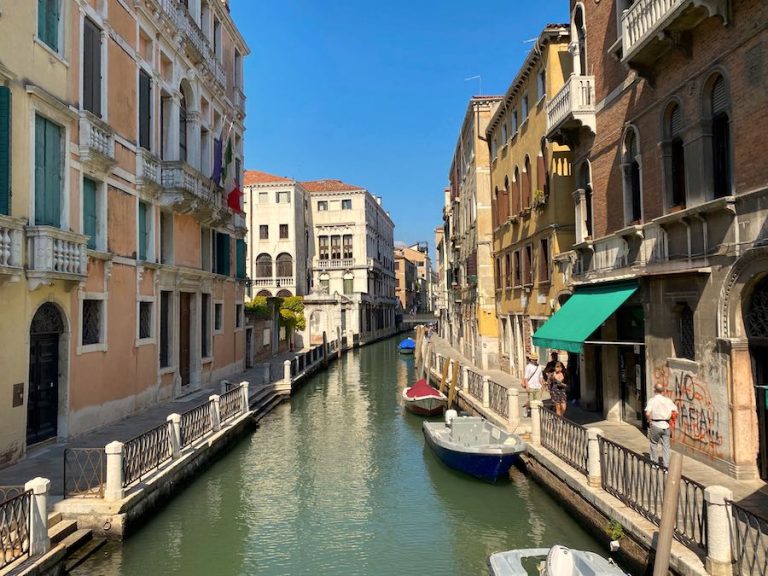 Turismo sustentável em Veneza